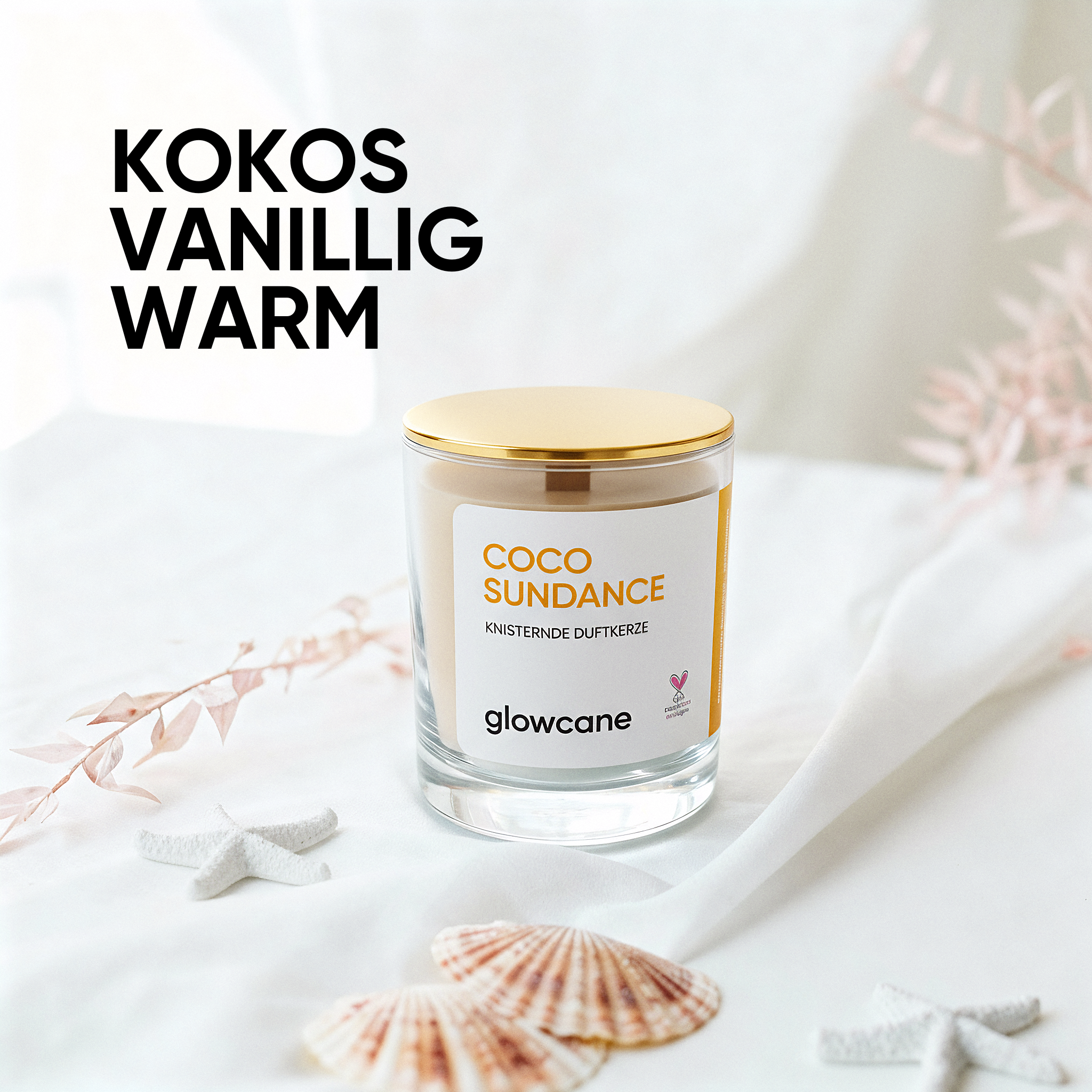 Coco Sundance - Knisternde Duftkerze