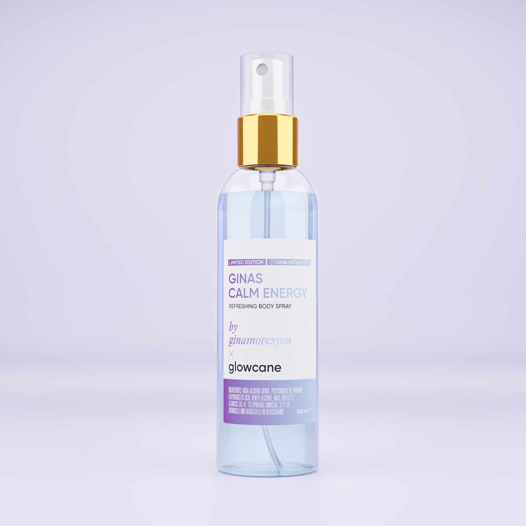 Ginas Calm Energy - Refreshing Body Spray
