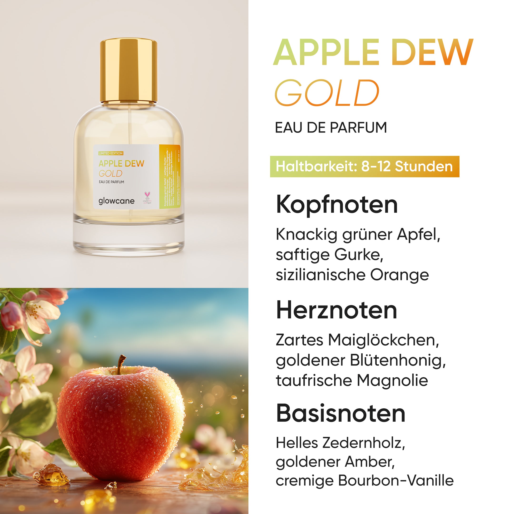 Apple Dew Gold Limited Edition Eau de Parfum Limited Edition Duftnoten