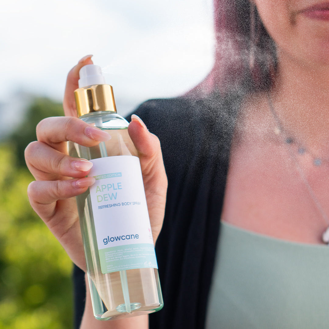 glowcane Apple Dew Body Spray feiner Sprühnebel
