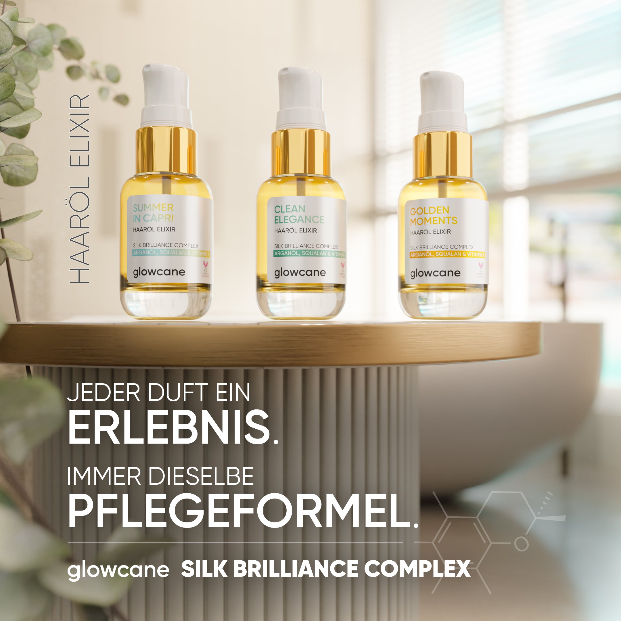 Haaröl Elixir - Silk Brilliance - Clean Elegance