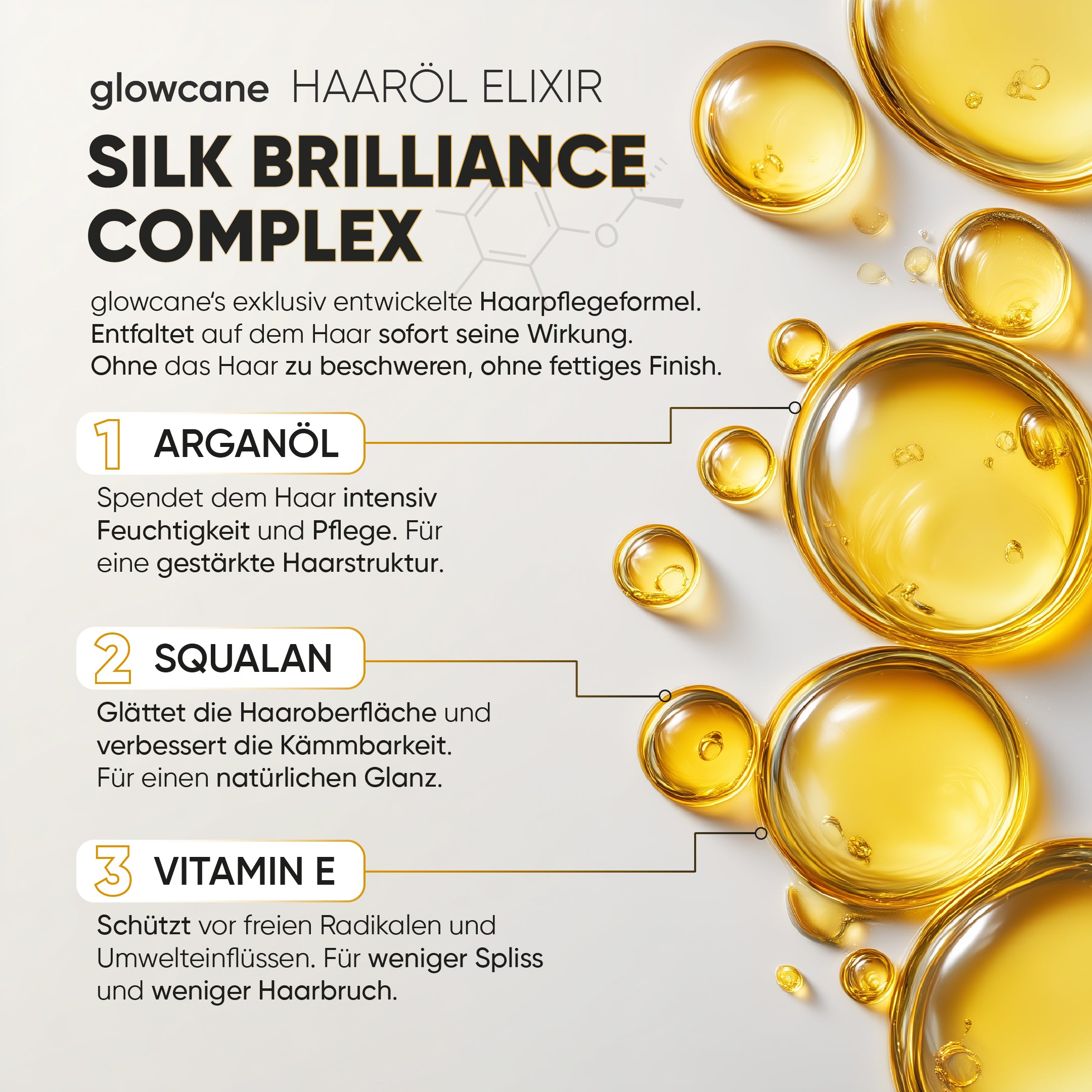 Haaröl Elixir - Silk Brilliance - Clean Elegance