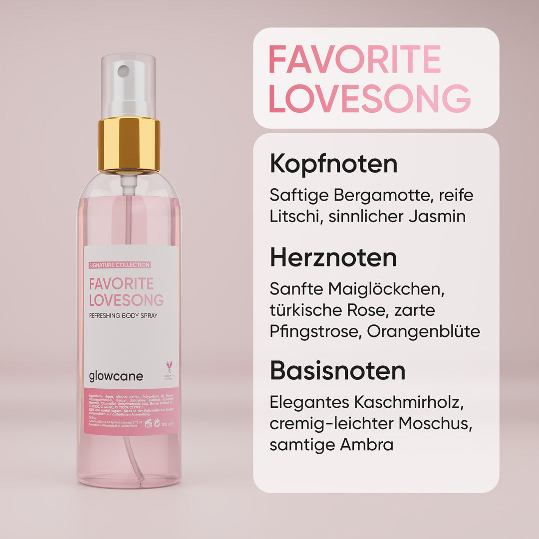 Refreshing Body Spray - Favorite Lovesong