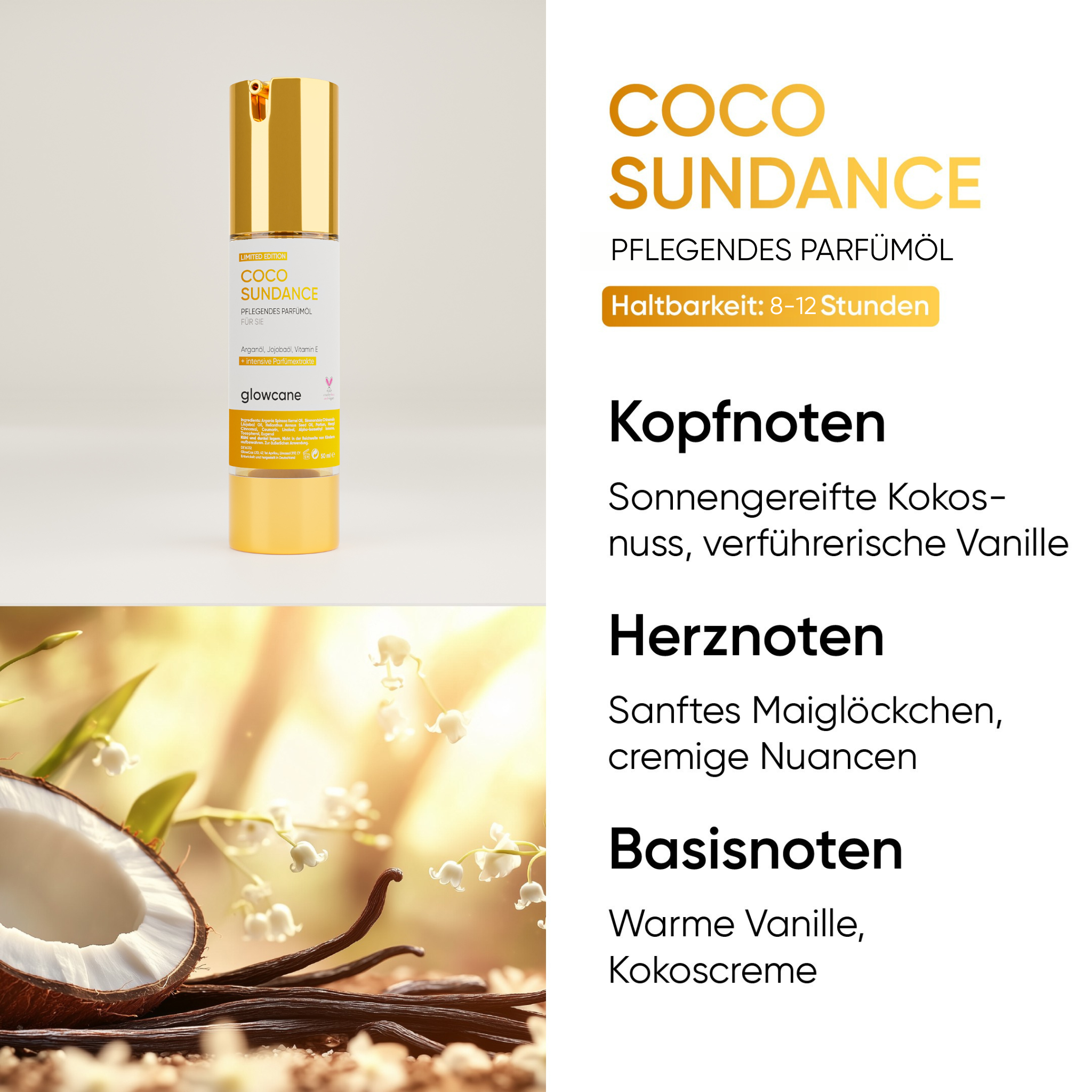Pflegendes Parfümöl - Coco Sundance