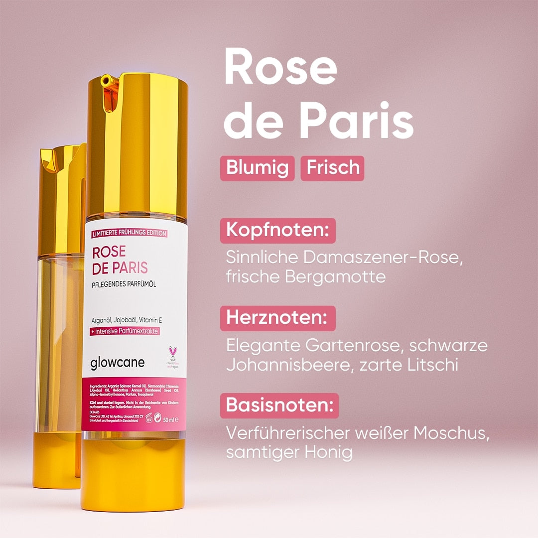 Pflegendes Parfümöl - Rose de Paris