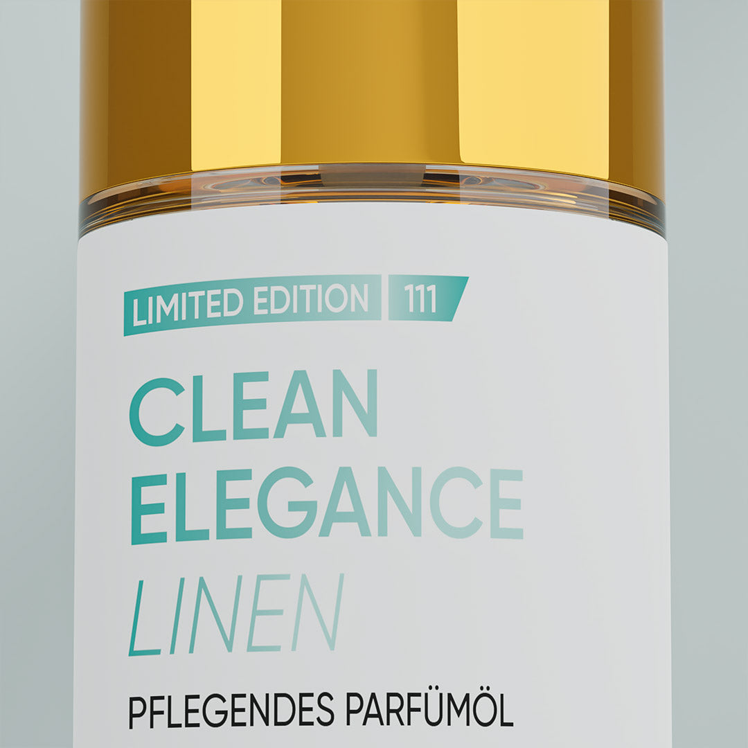 Pflegendes Parfümöl - Clean Elegance Linen - Limited Edition
