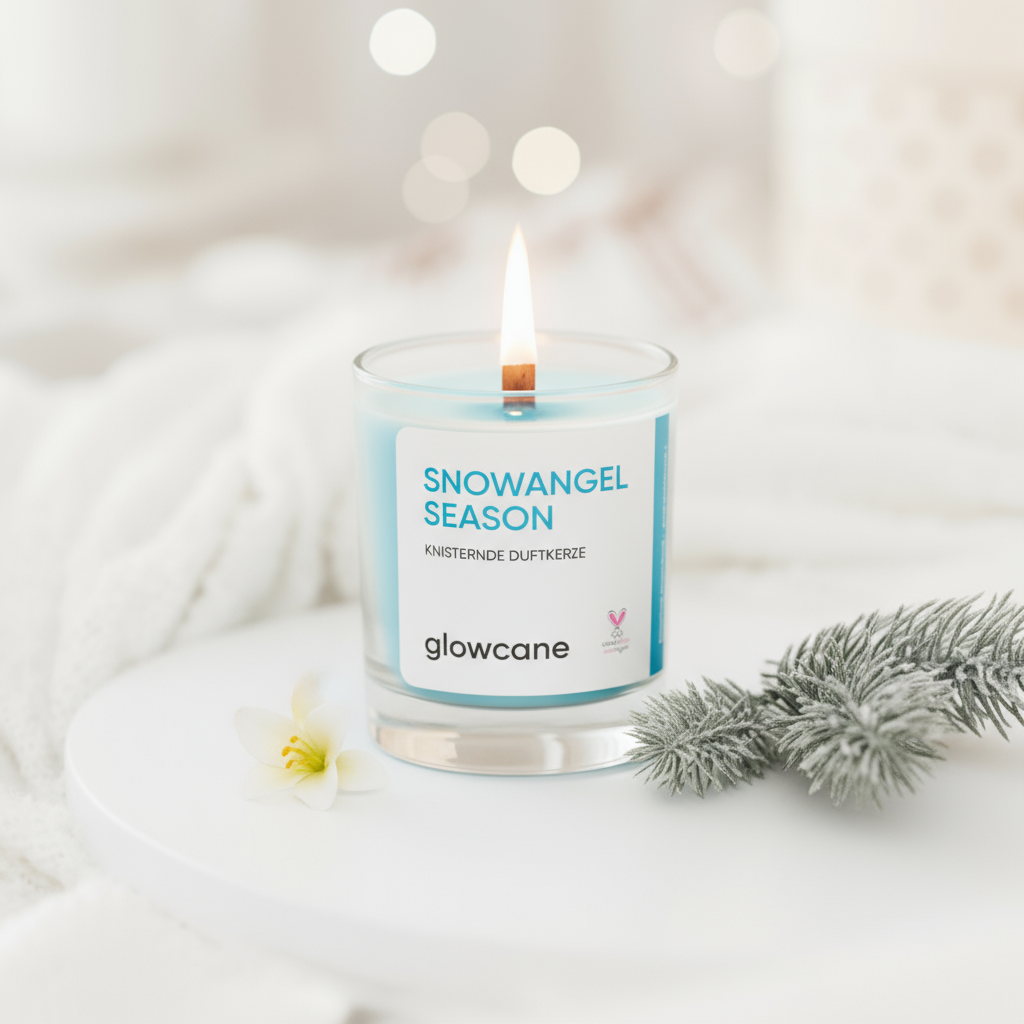 Snowangel Season - Knisternde Duftkerze