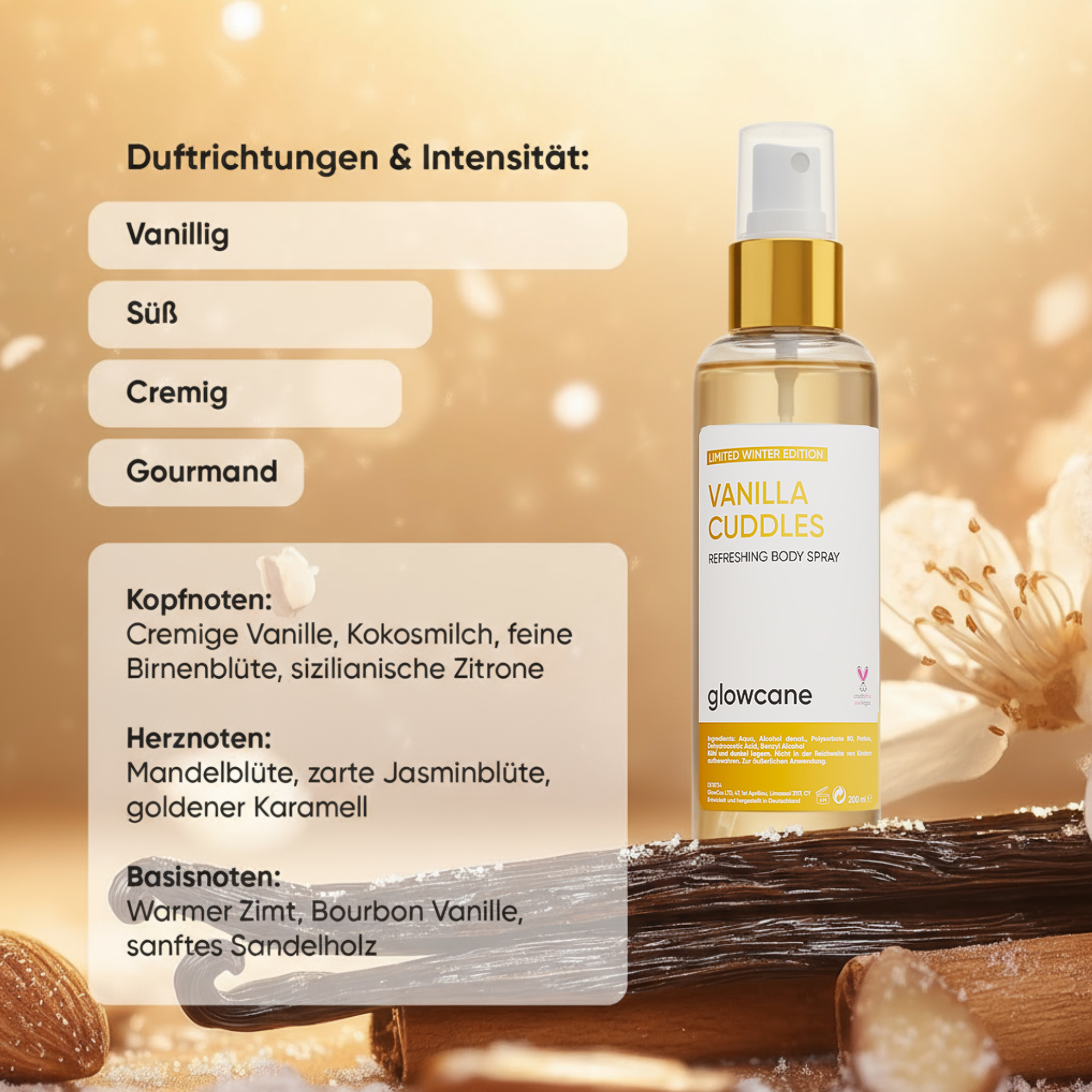 Vanilla Cuddles - Body Spray