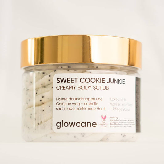 glowcane Sweet Cookie Junkie Creamy Body Scrub