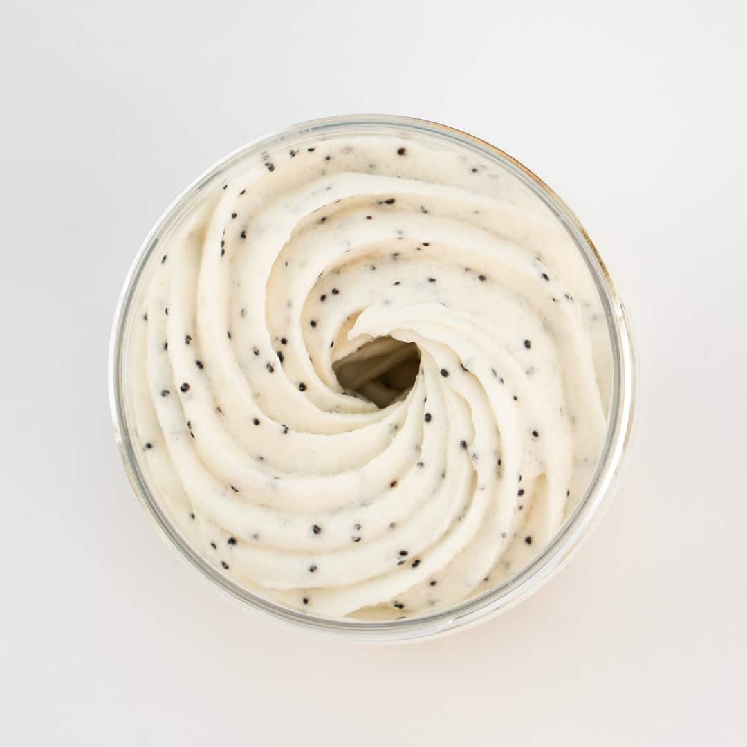 glowcane Sweet Cookie Junkie Creamy Body Scrub Ansicht von oben