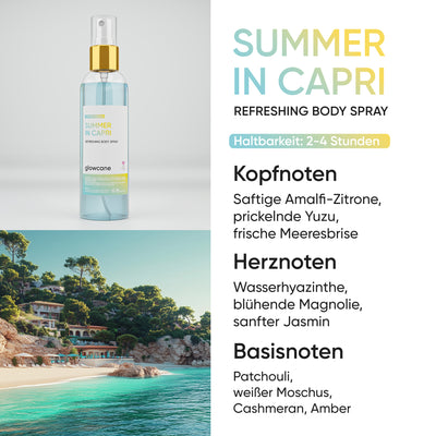 Refreshing Body Spray - Summer in Capri