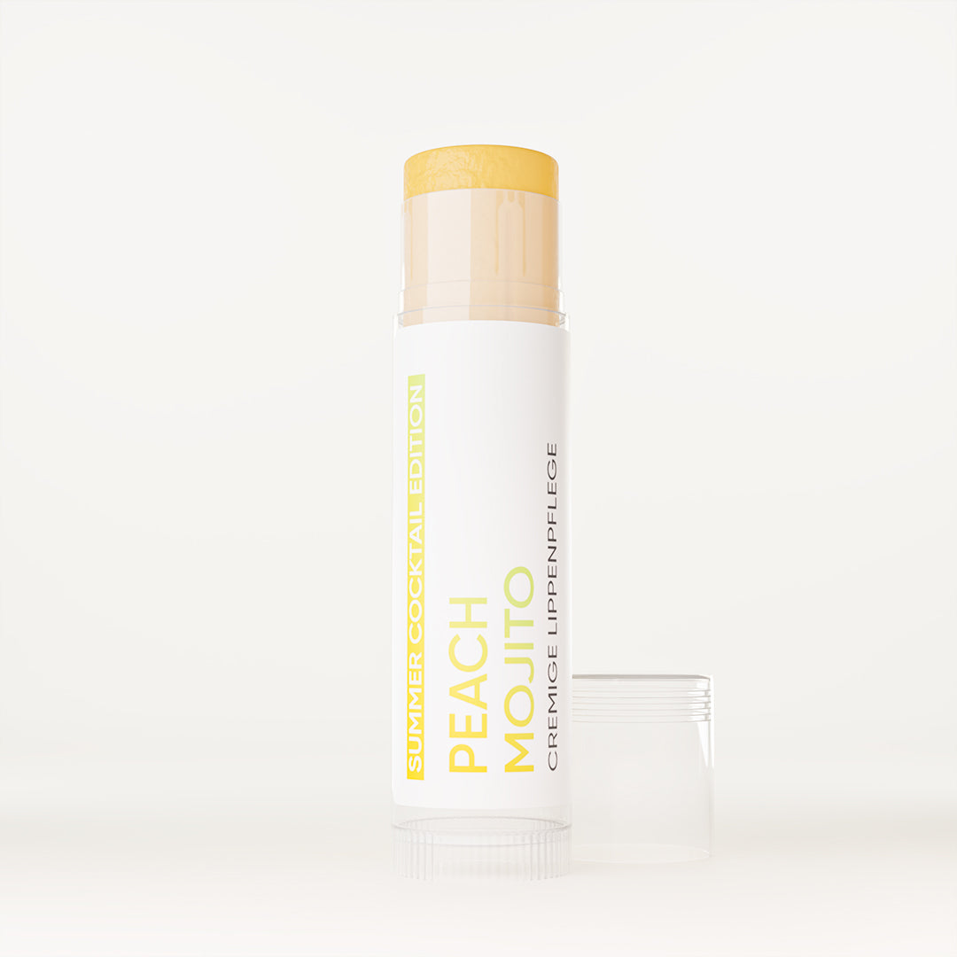 Fruchtige Lippenpflege - Peach Mojito