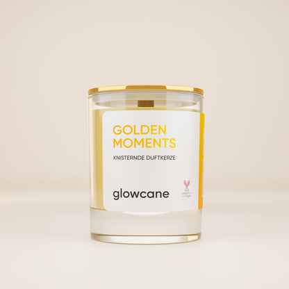 Golden Moments - Knisternde Duftkerze