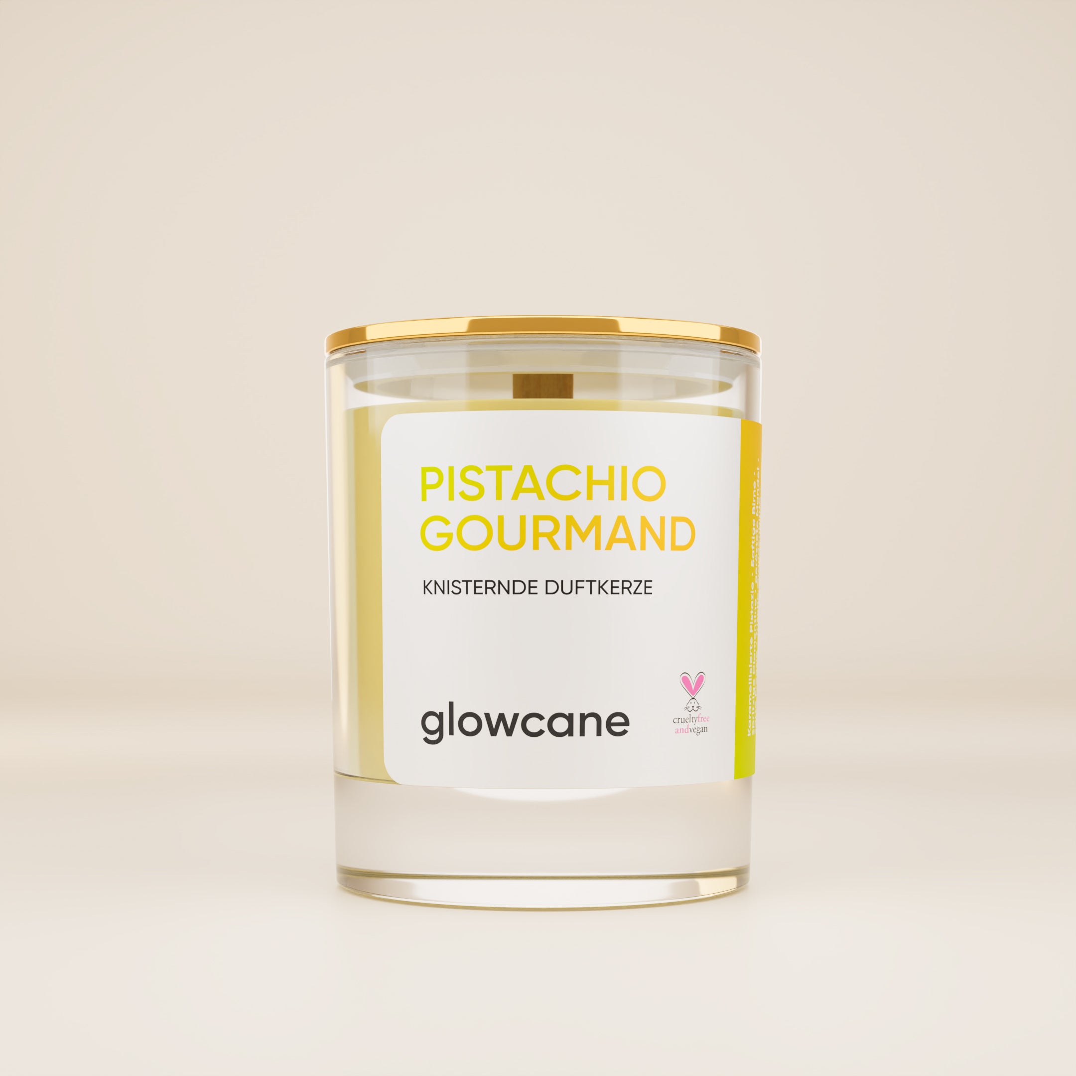 Pistachio Gourmand - Knisternde Duftkerze