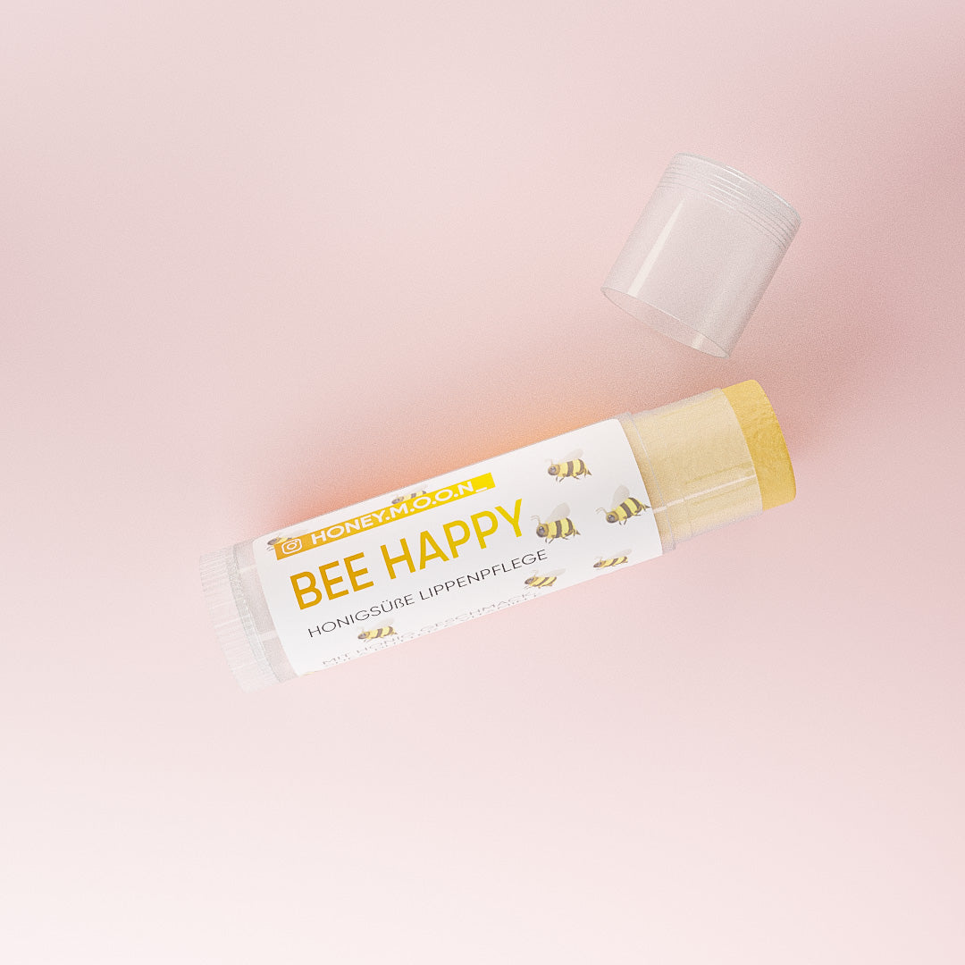 Honigsüße Lippenpflege - Bee Happy