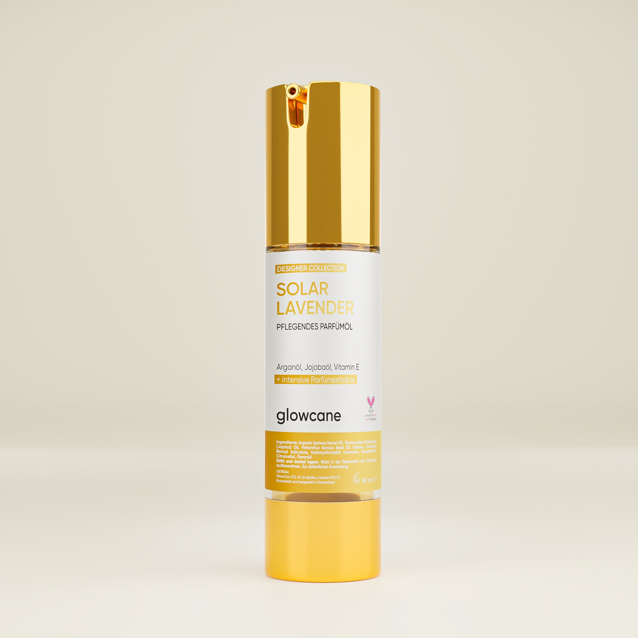 Pflegendes Parfümöl - Solar Lavender Damenduft