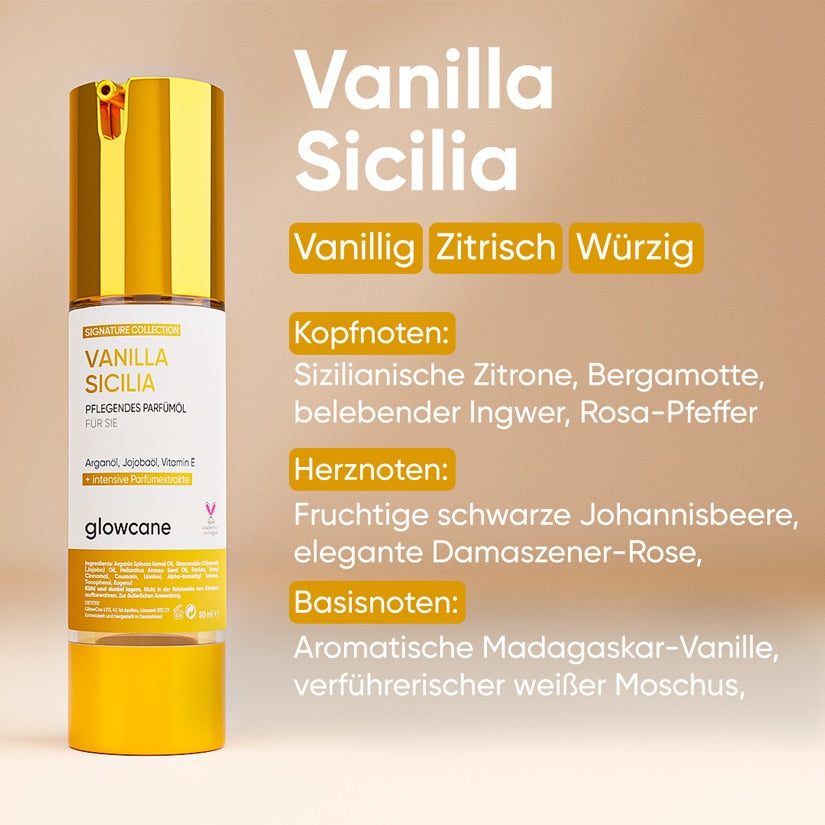 Pflegendes Parfümöl - Vanilla Sicilia - Signature Collection