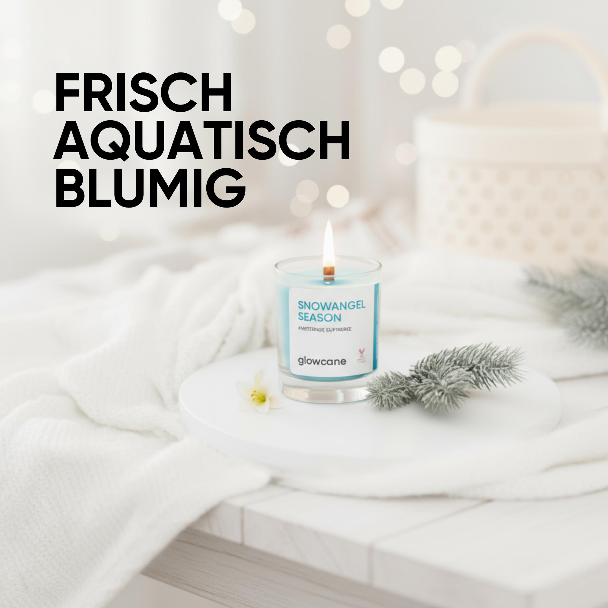 Snowangel Season - Knisternde Duftkerze