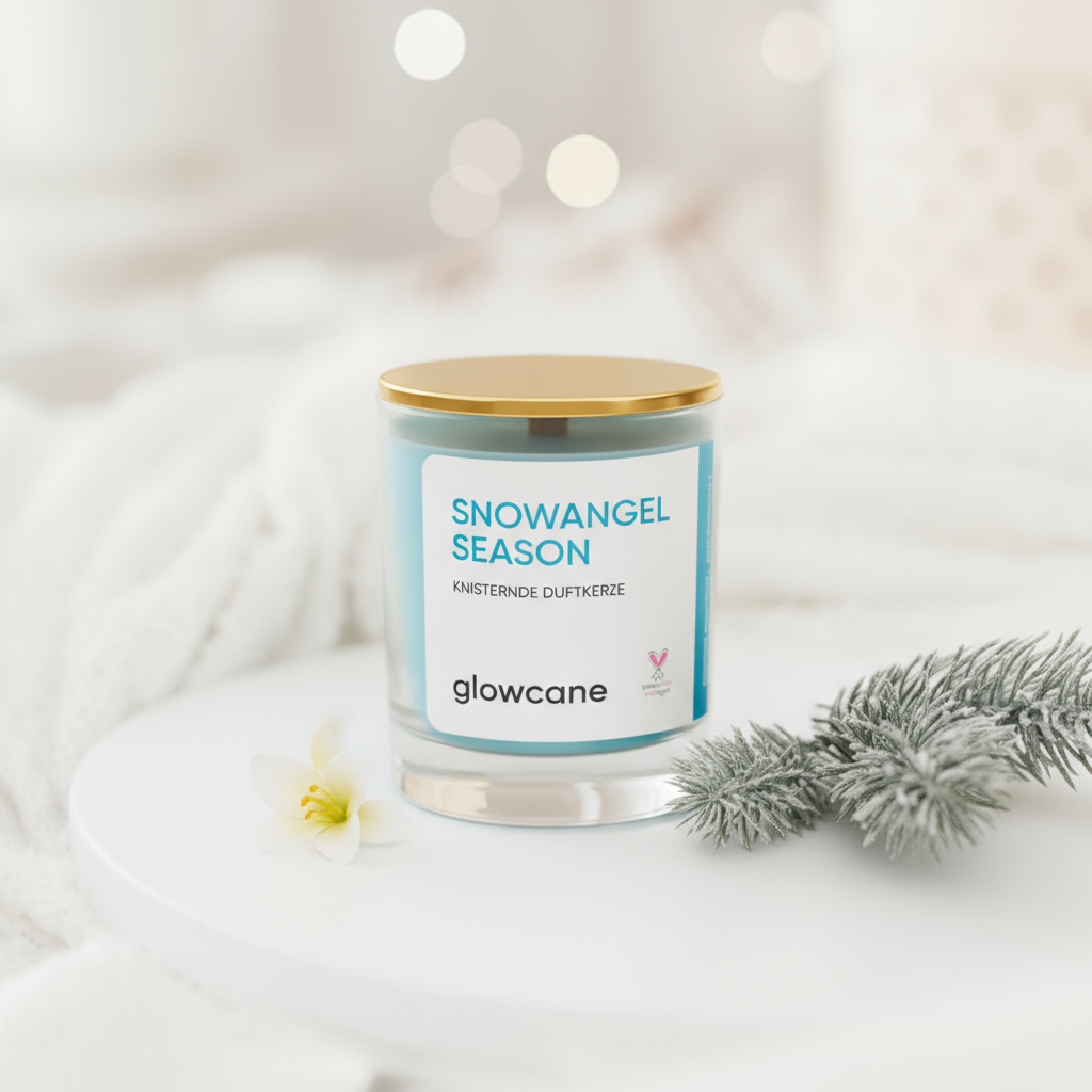 Snowangel Season - Knisternde Duftkerze