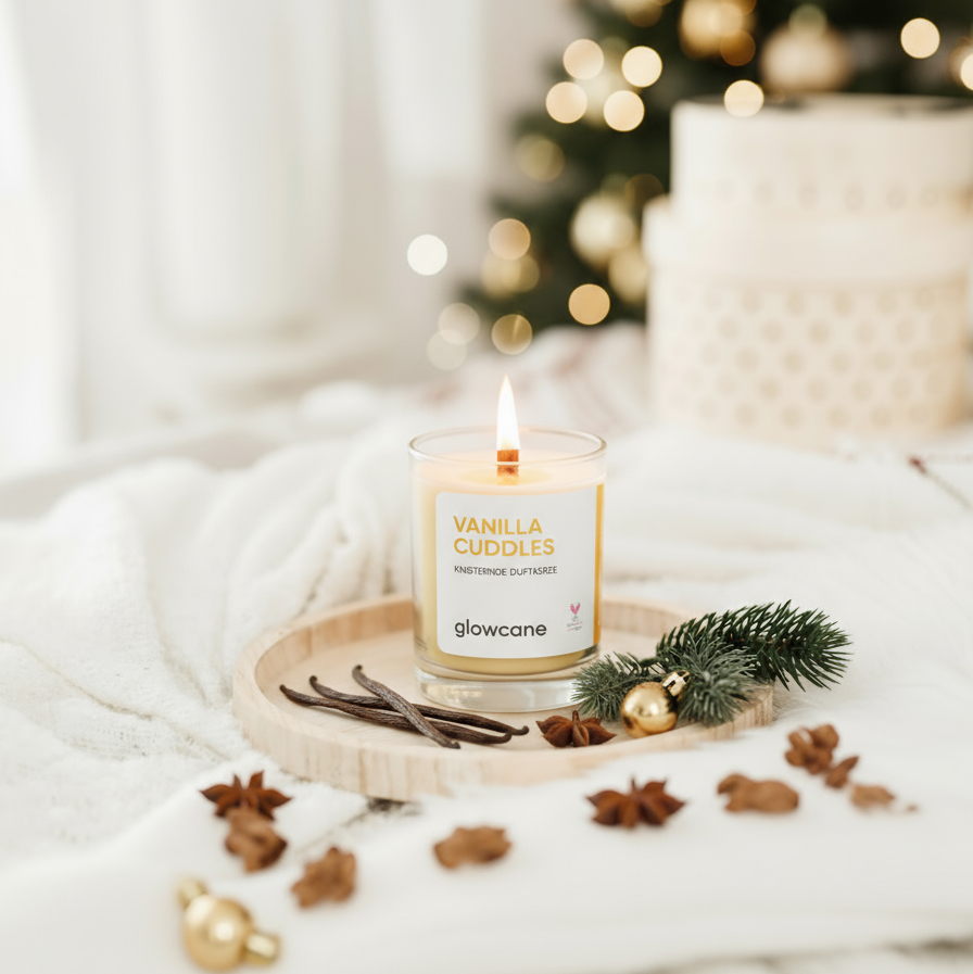 Vanilla Cuddles - Knisternde Duftkerze