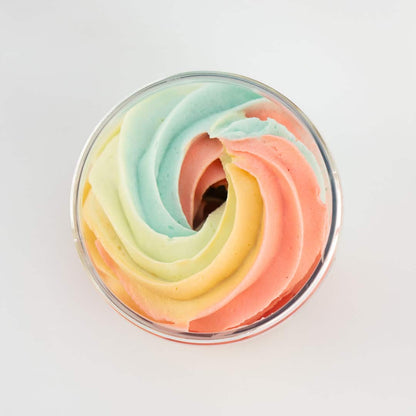 glowcane Unicorn Glow Patrol Fluffy Body Butter Ansicht von oben